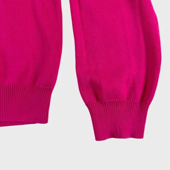 Express Pink V-Neck Sweatshirt - Picture 8 of 14